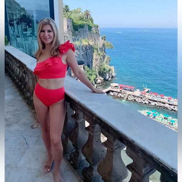 Maygel Coronel Ruffle Two Piece Bikini Set ❤️ - Picture 3 of 17